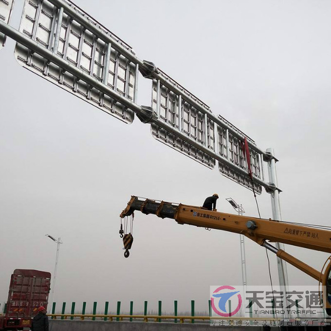 黑龙江高速公路标志杆厂家 指引着人们安全行驶